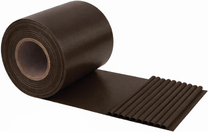 Strisce Privacy per Recinzione PVC 19 cm x 35 m – Schermo Frangivista per Balcone e Giardino – Anti UV, Impermeabile e Antistrappo – Con 20 Clip – Verde, Grigio, Bianco, Marrone, Antracite