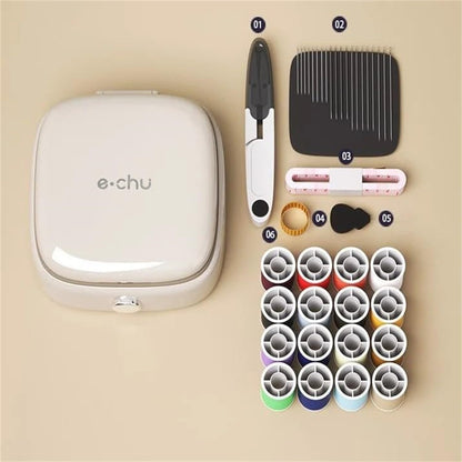 Kit da Cucito Portatile 16 Colori con Accessori – Scatola Compatta da Viaggio