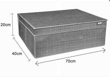 Scatola Pieghevole in Tessuto con Coperchio – Diverse Misure Disponibili