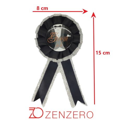 Coccarda per Festa Addio al Celibato - Sposo