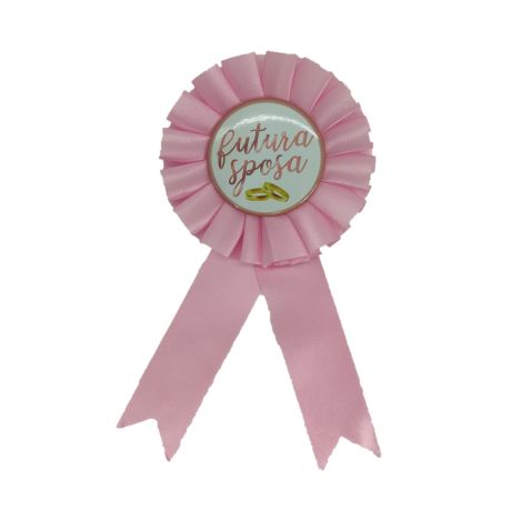 Coccarda per Festa Addio al Nubilato - Sposa