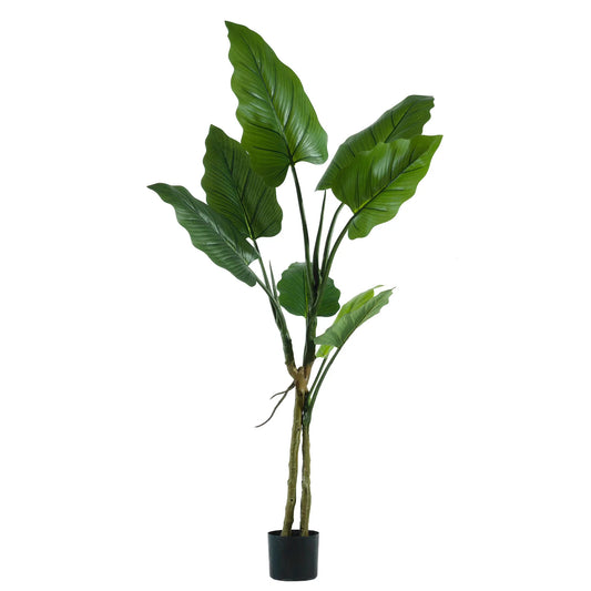 Pianta Artificiale Filodendro in Vaso H160 cm – Decorazione Realistica per Interni