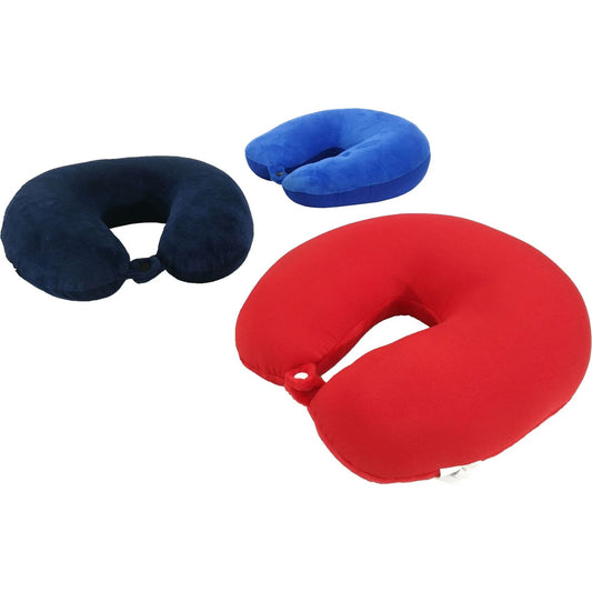 Cuscino da Viaggio Double Face con Microsfere 30x30 cm – Velluto & Microfibra