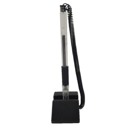 Penna Gel Scrivania con Base Adesiva 0.7 mm