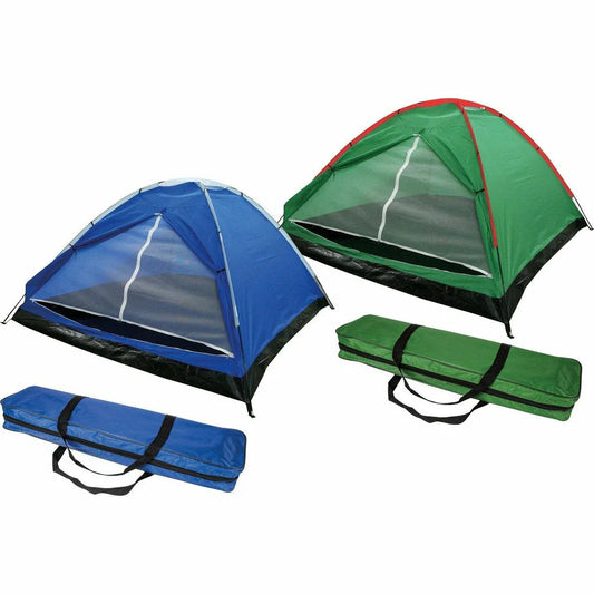 Tenda da Campeggio 4 Posti con Zanzariera e Borsa – Impermeabile e Facile da Montare