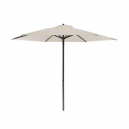 Ombrellone da Giardino Ø225 cm Colore Beige – Struttura in Acciaio con Telo Impermeabile – Elegante e Robusto