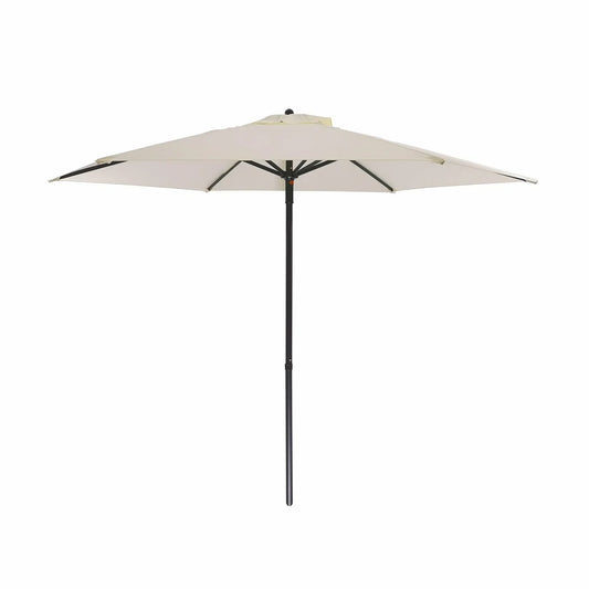 Ombrellone da Giardino Ø225 cm Colore Beige – Struttura in Acciaio con Telo Impermeabile – Elegante e Robusto