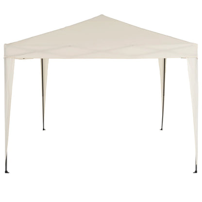 Gazebo Richiudibile 3x3 m con Telo Ecrù – Struttura in Acciaio, Sacca Inclusa