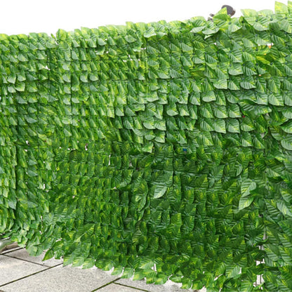 Artificiale Sempreverde 3x1 m Verde Scuro e Verde Chiaro – Pannello Foglie Finte per Recinzione, Balcone e Giardino – Schermo Privacy UV Resistente e Impermeabile – Rete Decorativa Esterno
