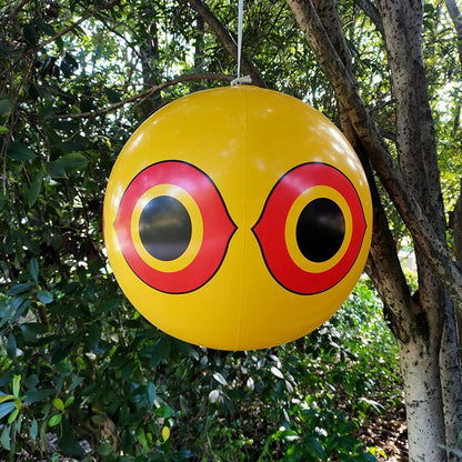 Repellente Uccelli a Sfera con Occhi Riflettenti – Pallone Anti Volatili da Appendere per Giardino, Orto, Terrazzo e Balcone – Protezione Naturale Contro Piccioni, Passeri e Parassiti – Set 3, 4 o 5 Pezzi