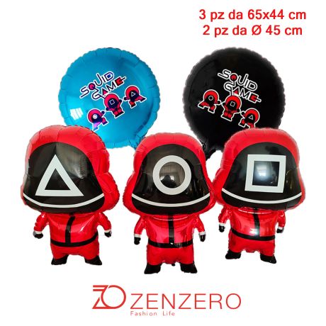 Set Palloncini Squid Game