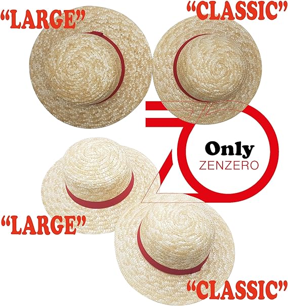 Cappello di Paglia Luffy Style – Cosplay Anime One Piece