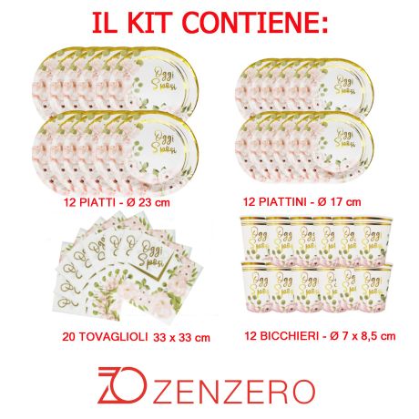 Set Tavola Matrimonio
