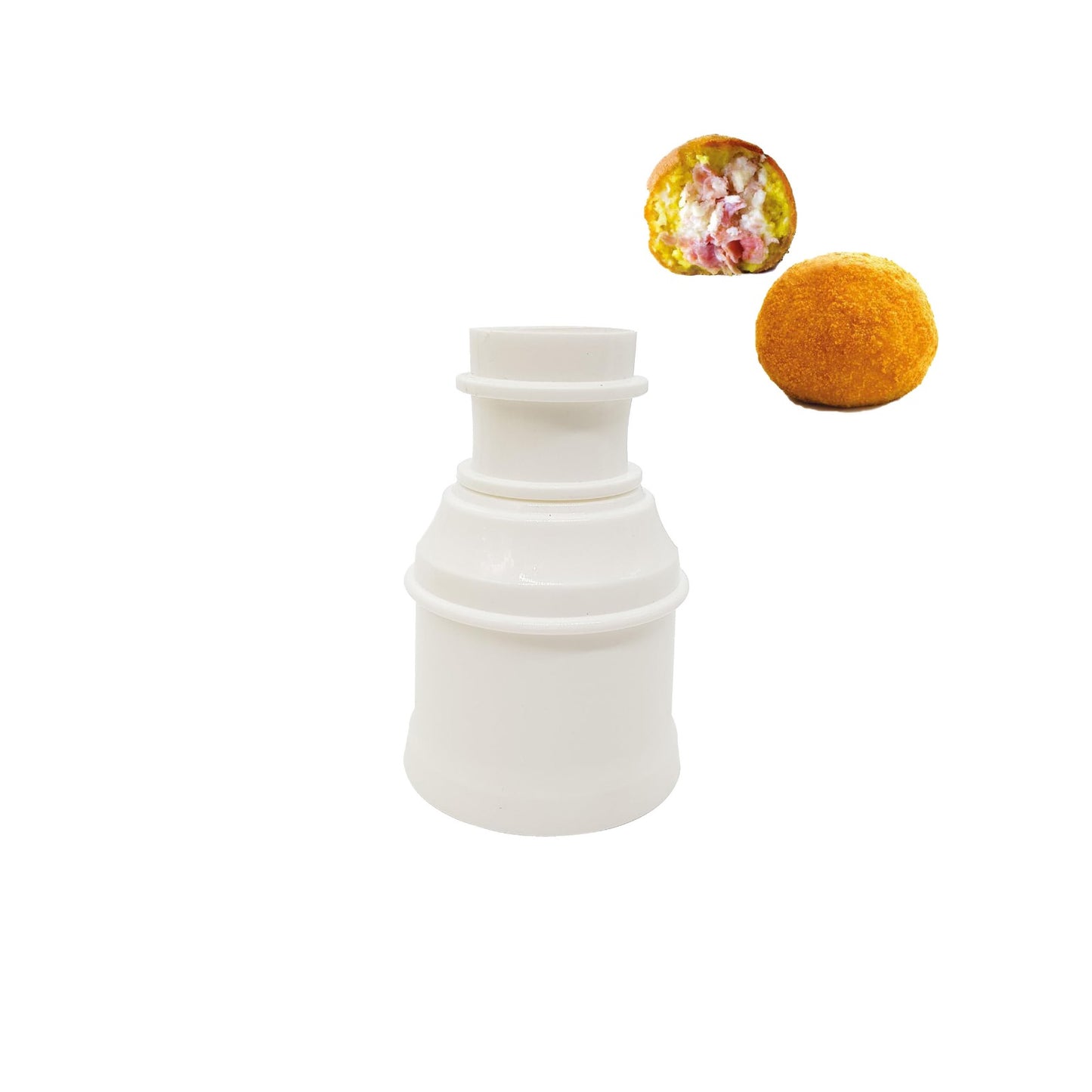 Stampo per Arancini Siciliani in Plastica – Forma Professionale per Arancine e Arancini Tondi e a Punta – Facile e Veloce