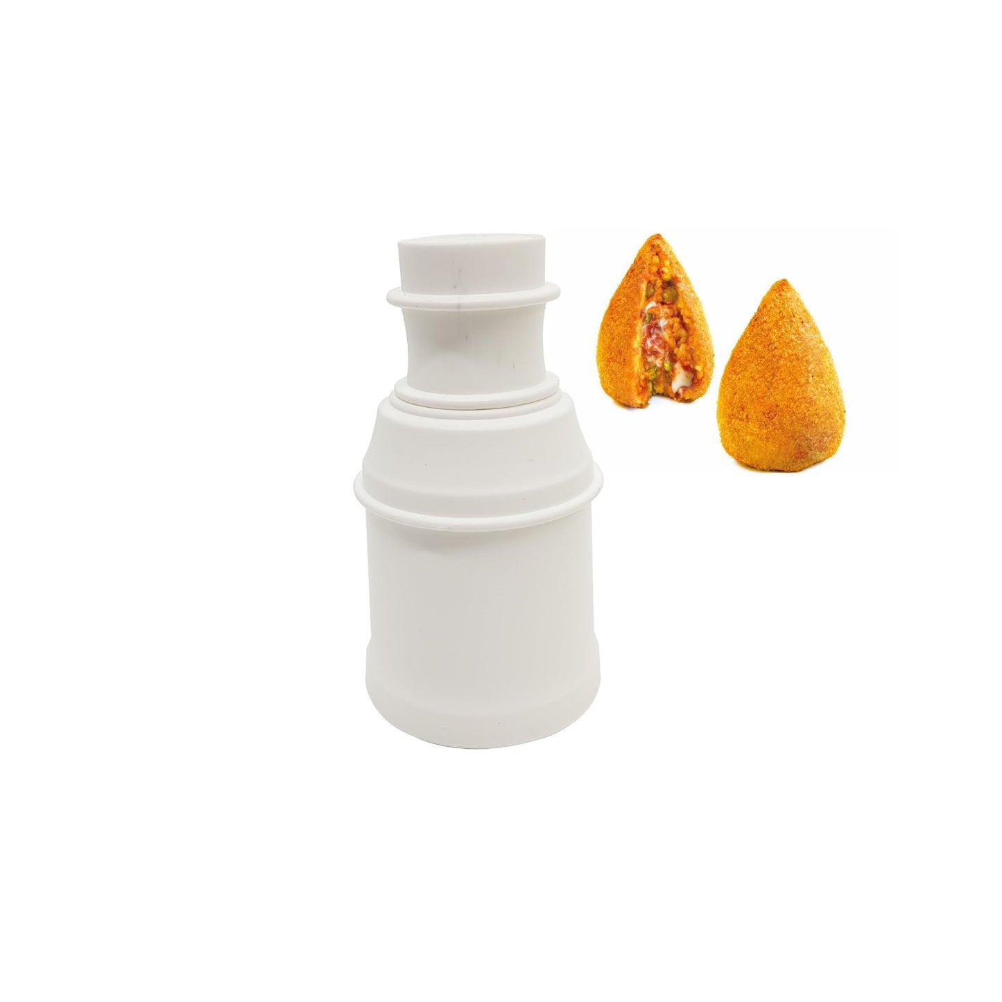 Stampo per Arancini Siciliani in Plastica – Forma Professionale per Arancine e Arancini Tondi e a Punta – Facile e Veloce