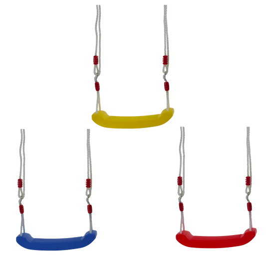 Altalena da Giardino per Bambini in Polietilene – Sedile Colorato 41 cm – 3 Colori