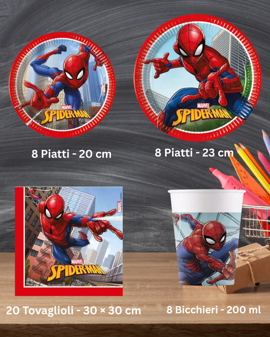 Set Festa Compleanno Spider-Man