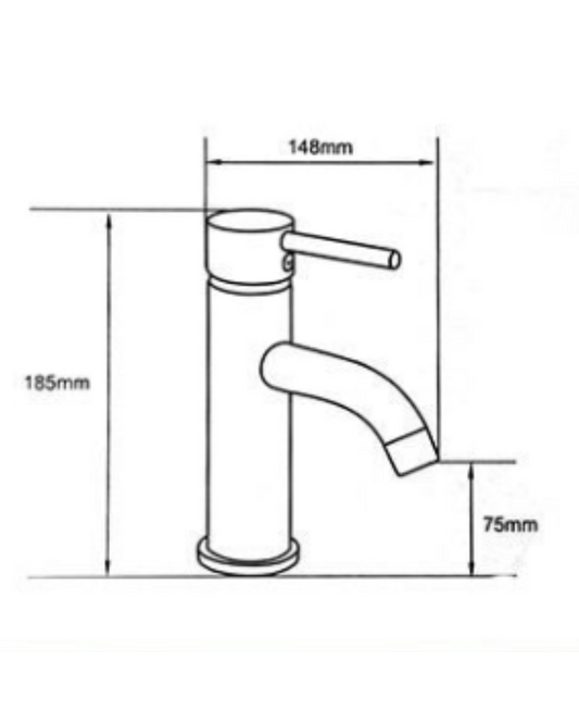Miscelatore Lavabo PISA - Finitura Cromo | Girevole, Anticalcare, Testa a Due Fasi, Risparmio Idrico