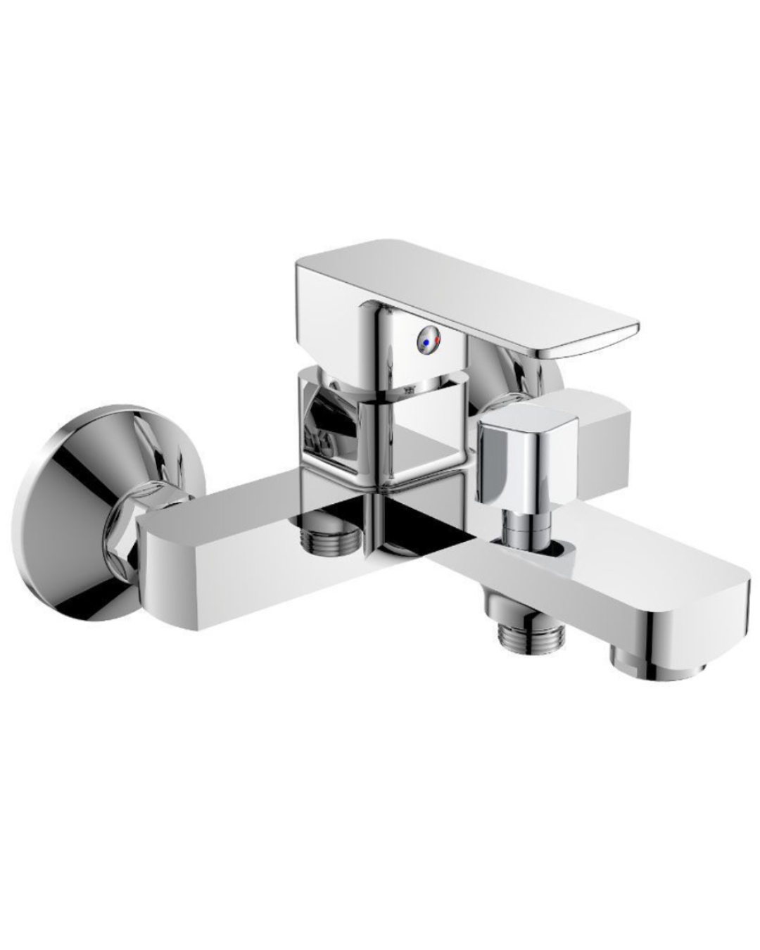 Miscelatore Monocomando per Vasca/Doccia in Ottone Cromato