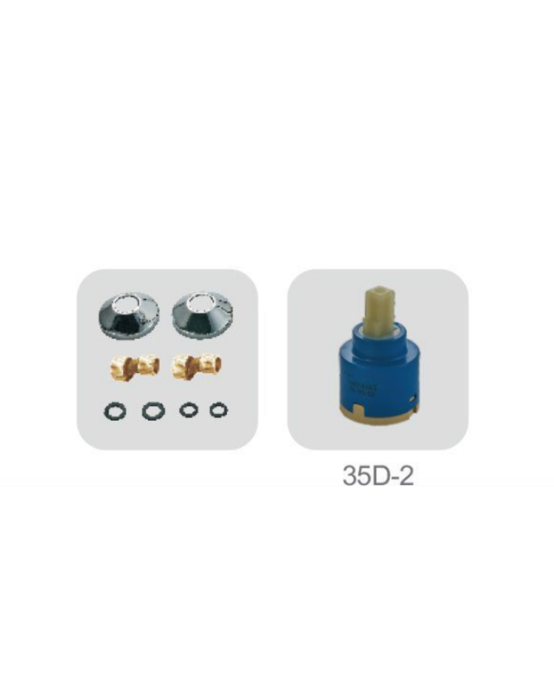 Miscelatore Monocomando per Vasca/Doccia in Ottone Cromato