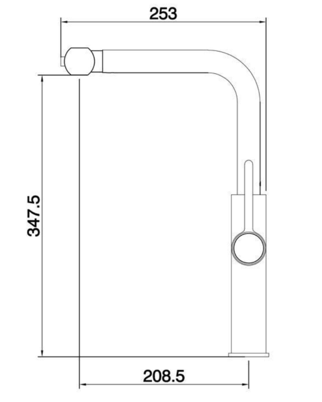 Rubinetto Cucina Grigio Metallizzato – Design Industriale e Funzionale