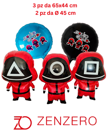 Set Palloncini Squid Game