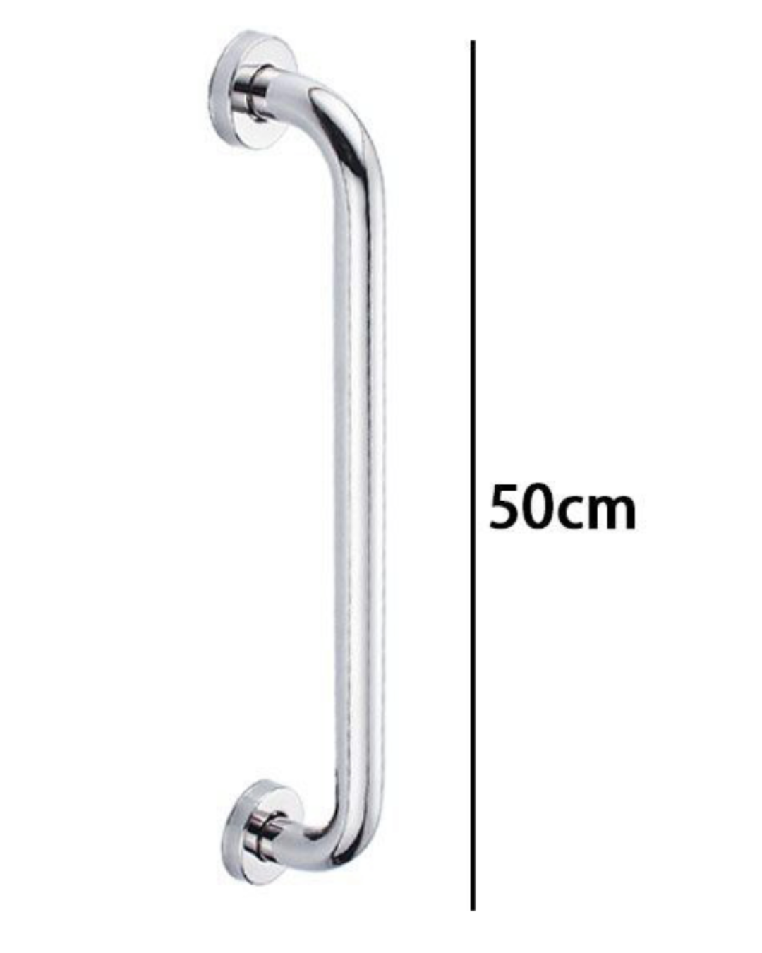 Maniglione Bagno Verticale 50cm Inox
