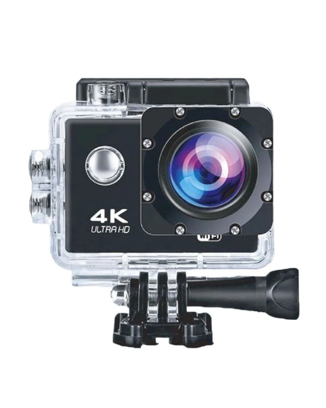 Action Camera 4K Ultra HD Wi-Fi – Subacquea 30M, Grandangolo, Slow Motion