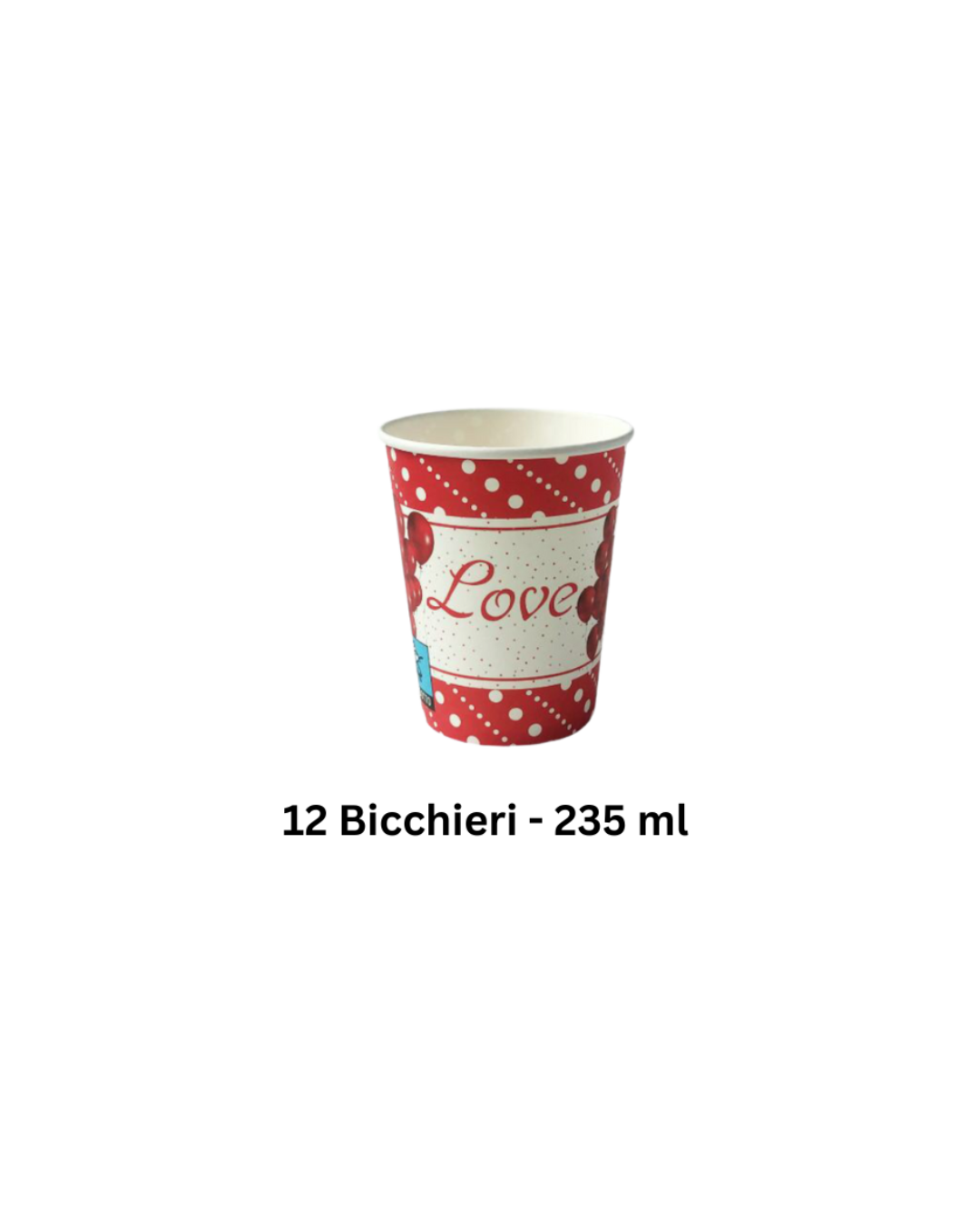 Set di Stoviglie per Feste “Love” – Piatti, Bicchieri e Tovaglioli Decorativi