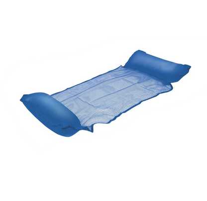 Materassino Amaca Galleggiante Gonfiabile XL – 138x132 cm – Rete in Poliestere – 4 Colori