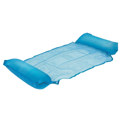 Materassino Amaca Galleggiante Gonfiabile XL – 138x132 cm – Rete in Poliestere – 4 Colori