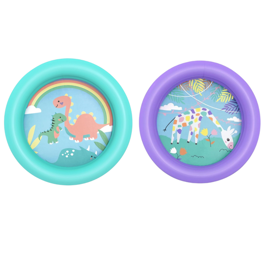 Piscina Gonfiabile Baby 2 Anelli 61x15 cm – Design Colorato per Bambini