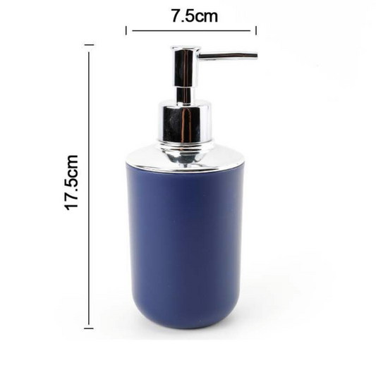 Dispenser Sapone Blu Navy – 17,5×7,5 cm