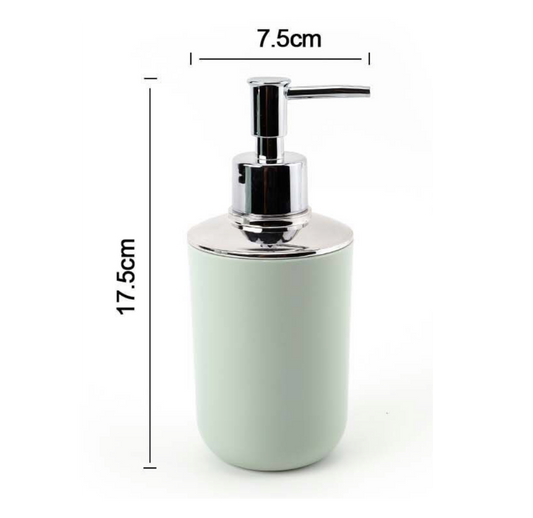 Dispenser Sapone Verde Salvia – 17,5×7,5 cm