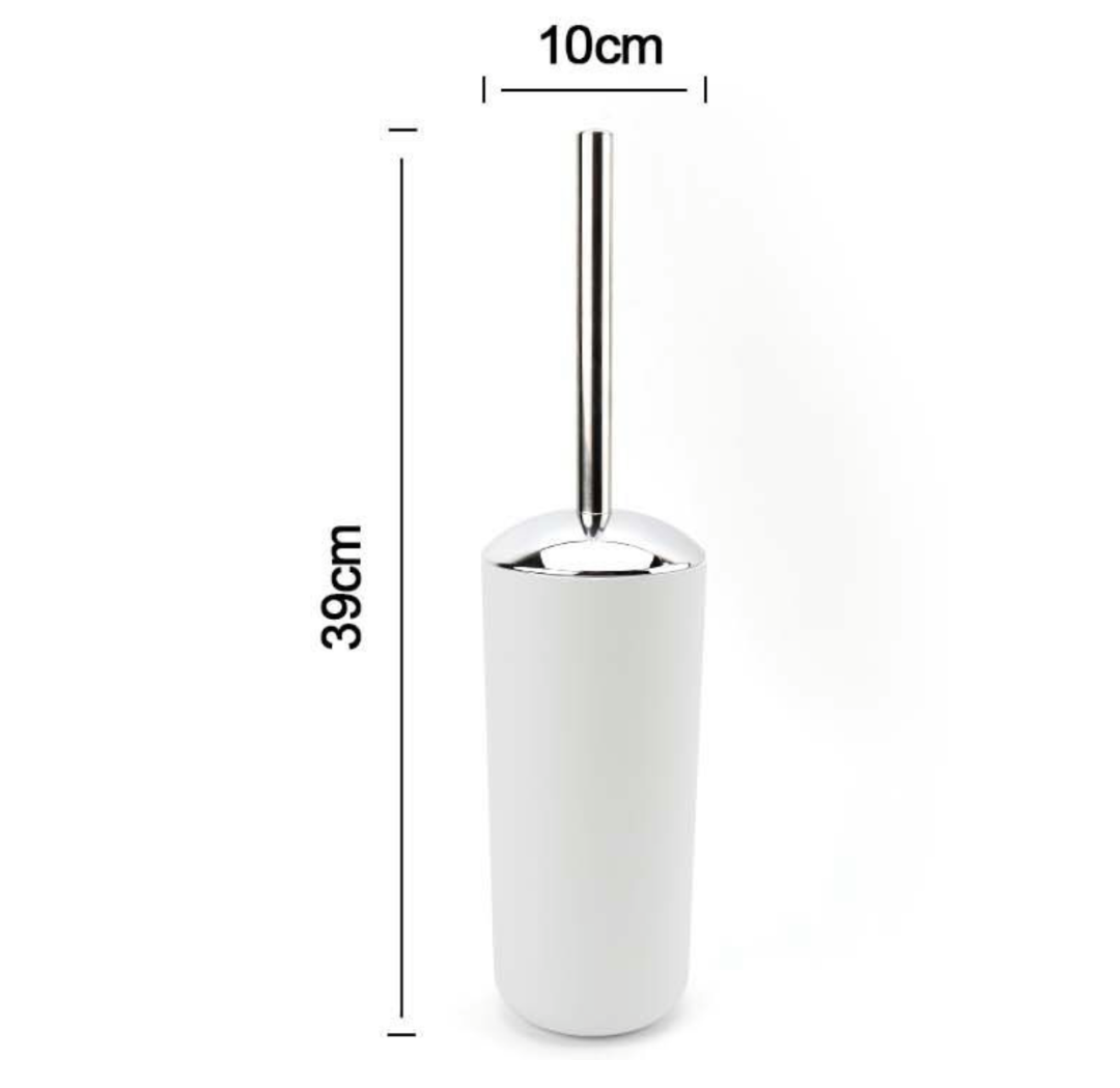 Porta scopino WC con finitura opaca – Colore Bianco