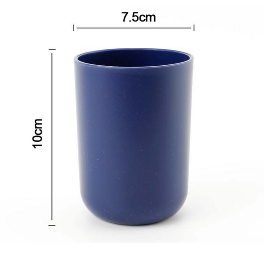 Bicchiere porta spazzolini bagno – Colore Blu
