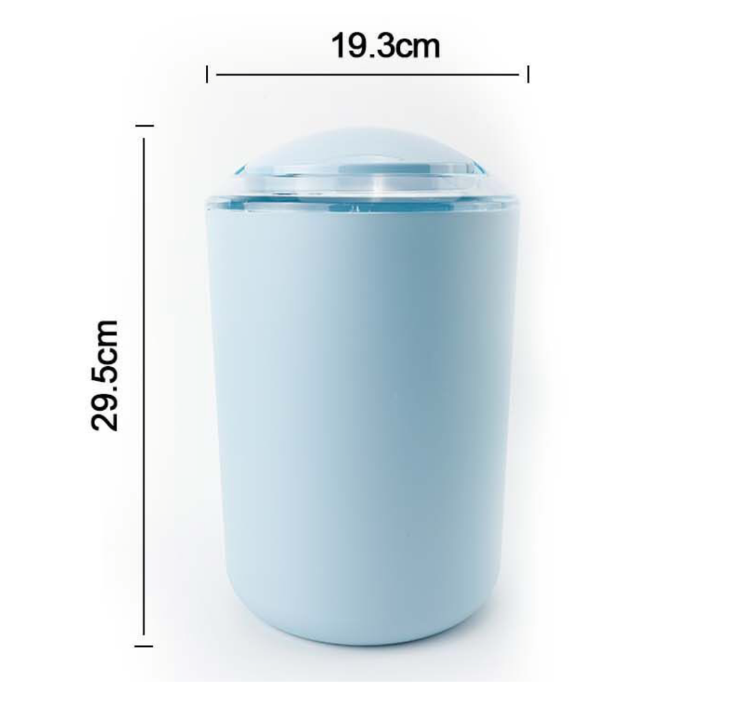 Pattumiera Celeste Chiaro – 19,3×29,5 cm