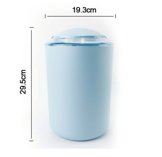 Pattumiera Celeste Chiaro – 19,3×29,5 cm