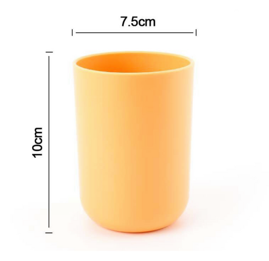 Bicchiere porta spazzolini bagno – Colore Giallo