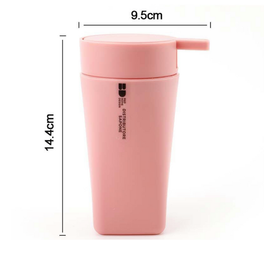 Dispenser sapone liquido da bagno – Colore Rosa