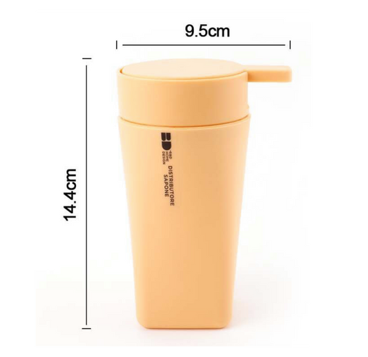 Dispenser sapone liquido da bagno – Colore Giallo
