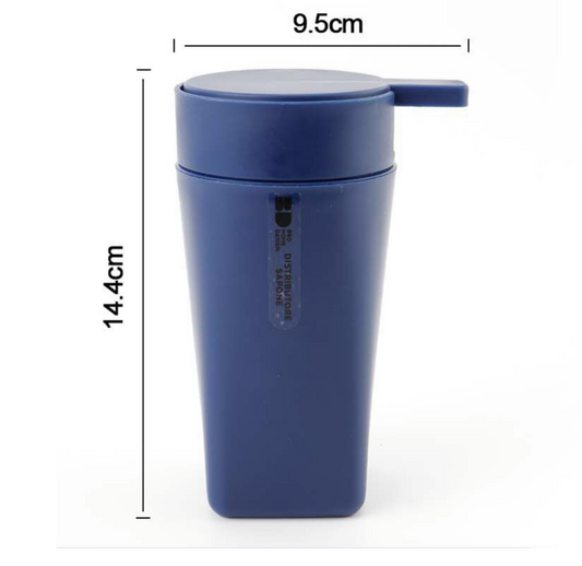 Dispenser sapone liquido da bagno – Colore Blu