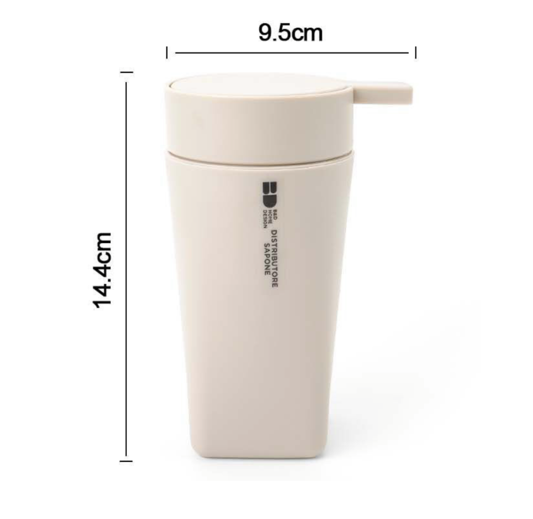 Dispenser sapone liquido da bagno – Colore Beige