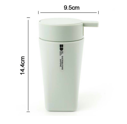 Dispenser sapone liquido da bagno – Colore Verde chiaro