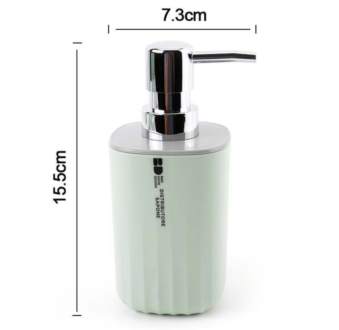 Dispenser di Sapone 7.3×15.5 cm - Verde Salvia