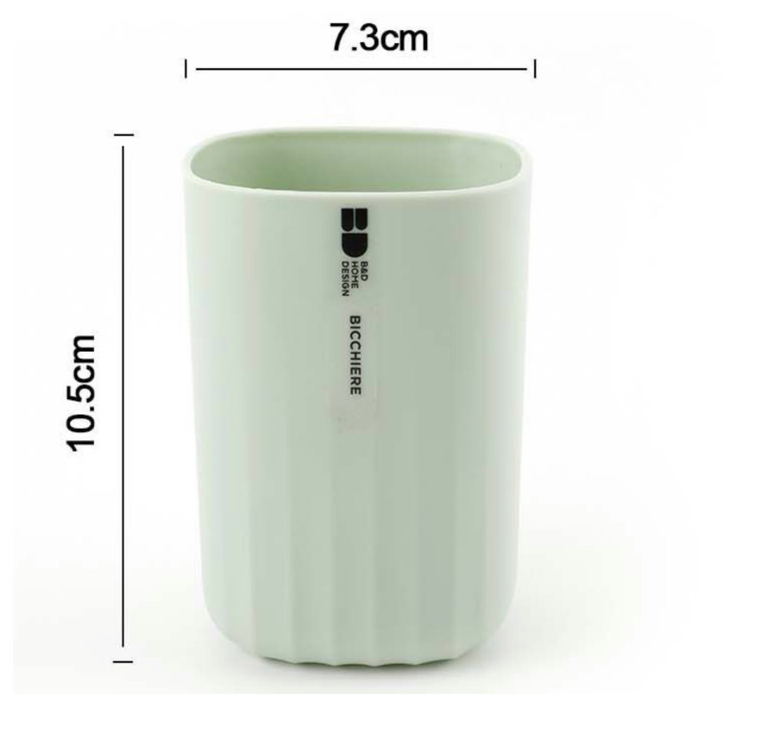 Bicchiere Bagno 10.5x7.3 cm – Verde Salvia