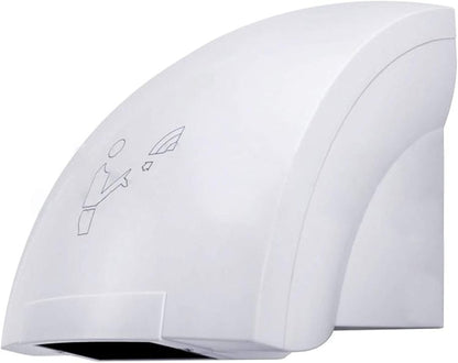 Asciugamani Automatico da Parete con Aria Calda e Fredda – 1800W con Sensore a Infrarossi