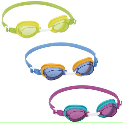 Occhialini Nuoto Bambini 3–6 Anni High Style – Protezione UV, 3 Colori