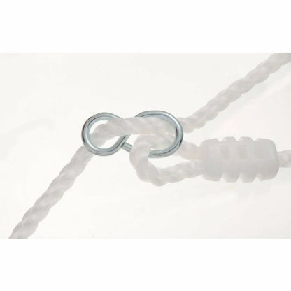 Altalena per Bambini in Plastica con Corde di Sicurezza – Regolabile fino a 180cm – 3 Colori