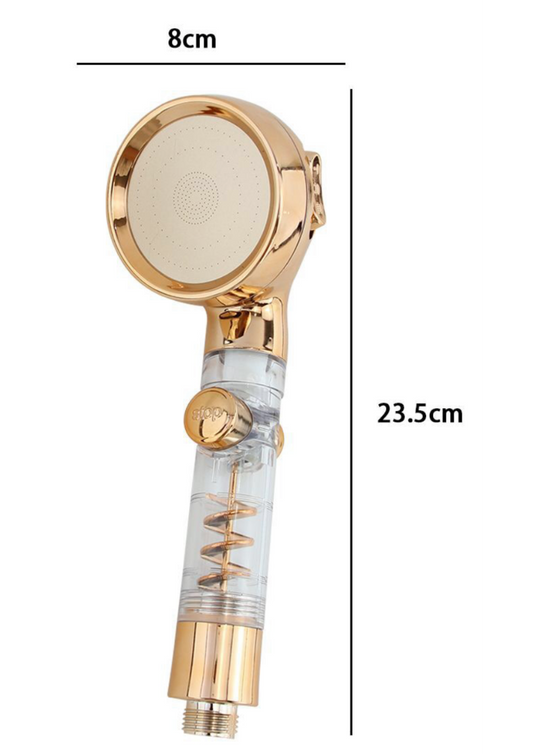 Doccetta Oro con Spirale e Filtro 23,5x8 cm – Lusso e Filtrazione